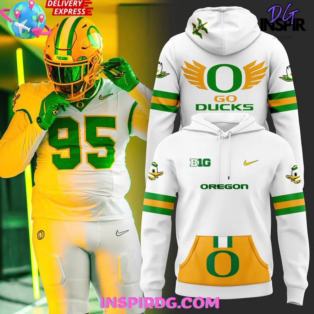 -Oregon Ducks Go Ducks 2024 Special Hoodie