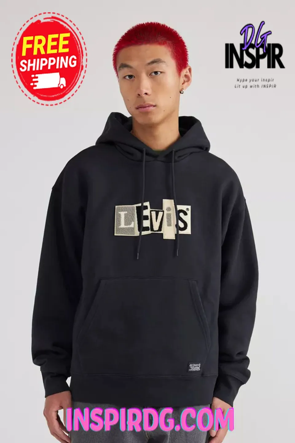 -Urban Outfitters Levi’s Skate Hoodie Sweatshirt