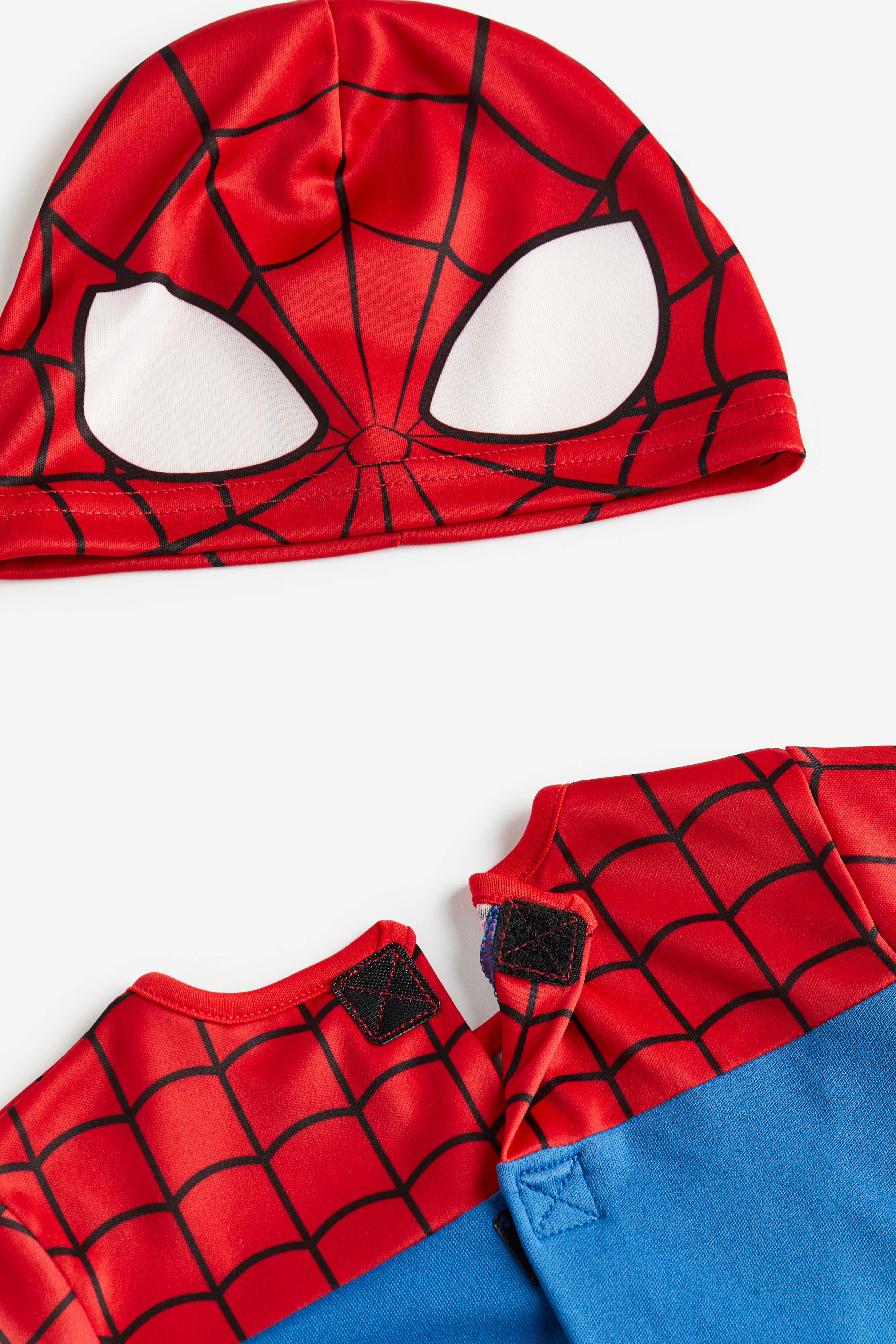 2-piece Spider-Man costume set - Round neck - Long sleeve - Red/Spider-Man - Kids | H&M GB