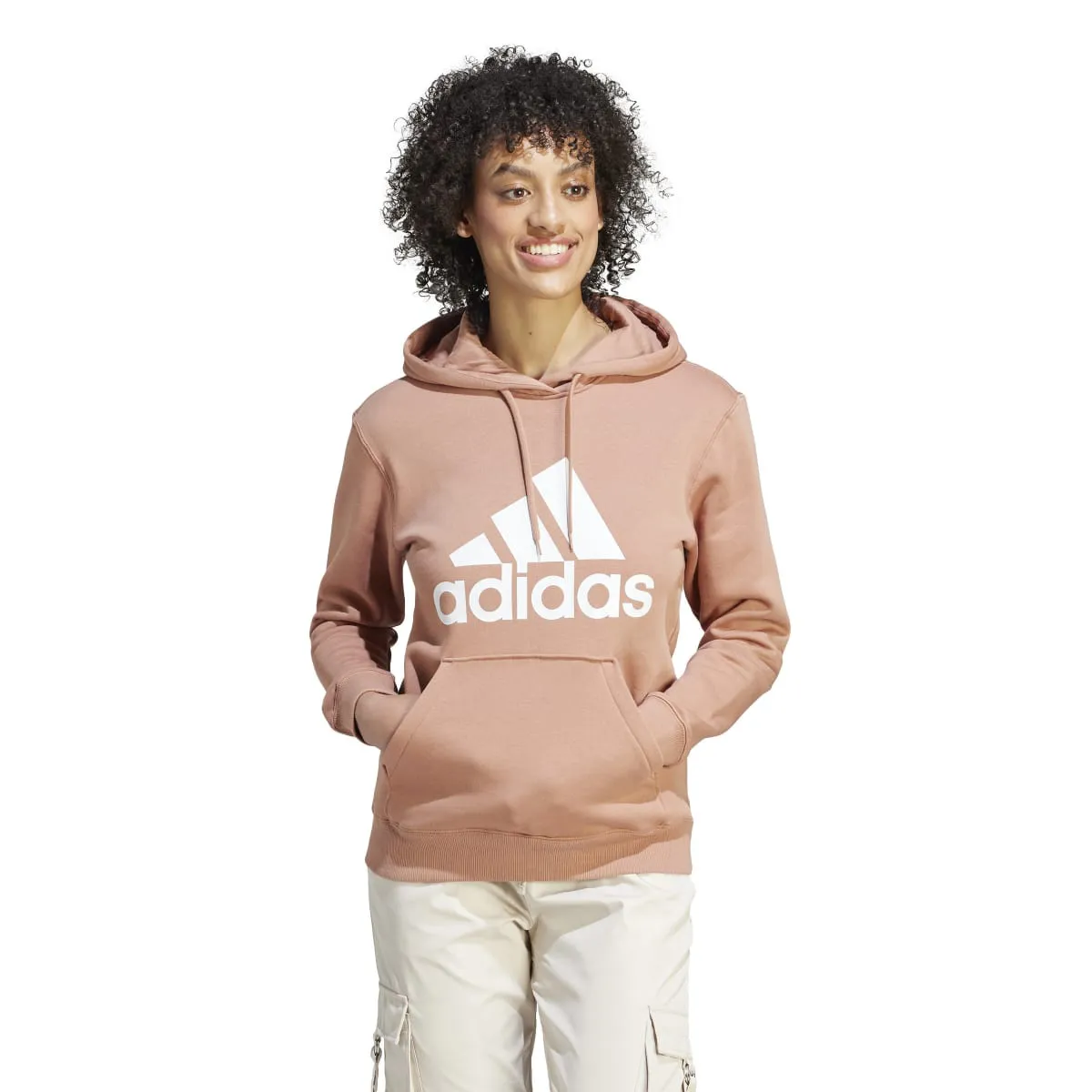 adidas Women's Essentials Big Logo Regular Fleece Hoodie