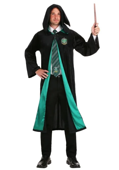 Adult Harry Potter Deluxe Slytherin Robe