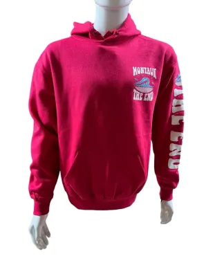 Adult Unisex Montauk The End Big Wave Hooded Pullover