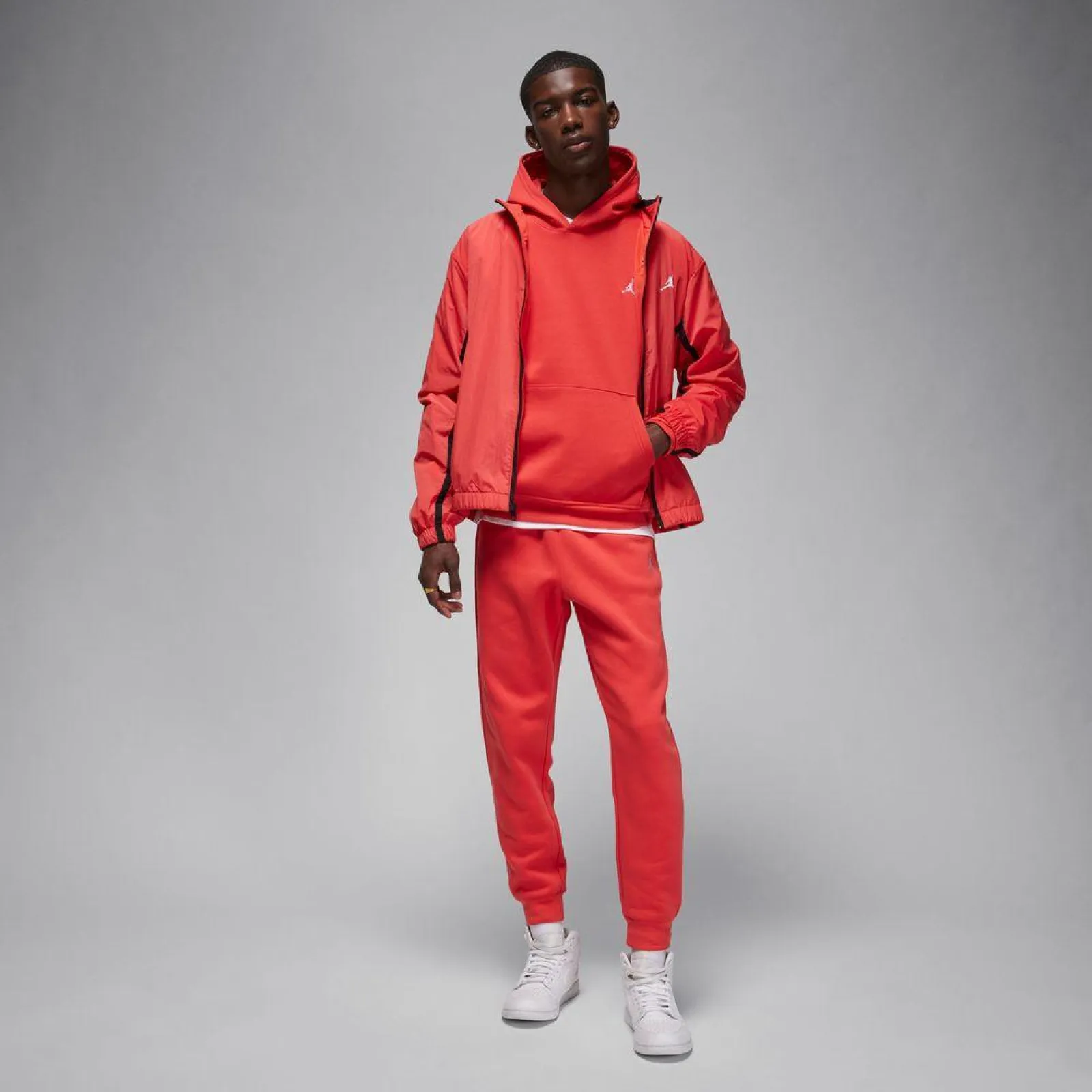 Air Jordan Brooklyn Fleece Printed Hoodie ''Lobster''