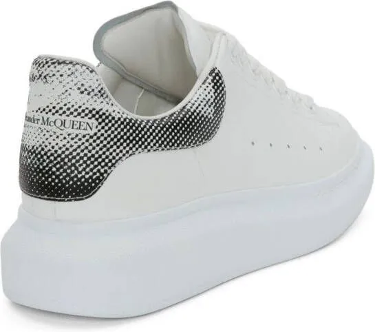 Alexander McQueen logo-print lace-up sneakers White