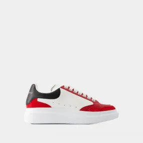 Alexander McQueen  Oversized Sneakers - Alexander Mcqueen - Leather - White/Red