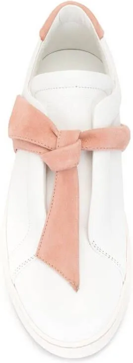 Alexandre Birman bow-detail low-top sneakers White