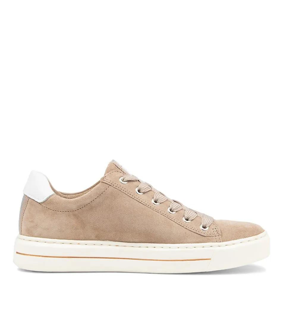 ARA Courtyard 28 Sand Suede Sneakers