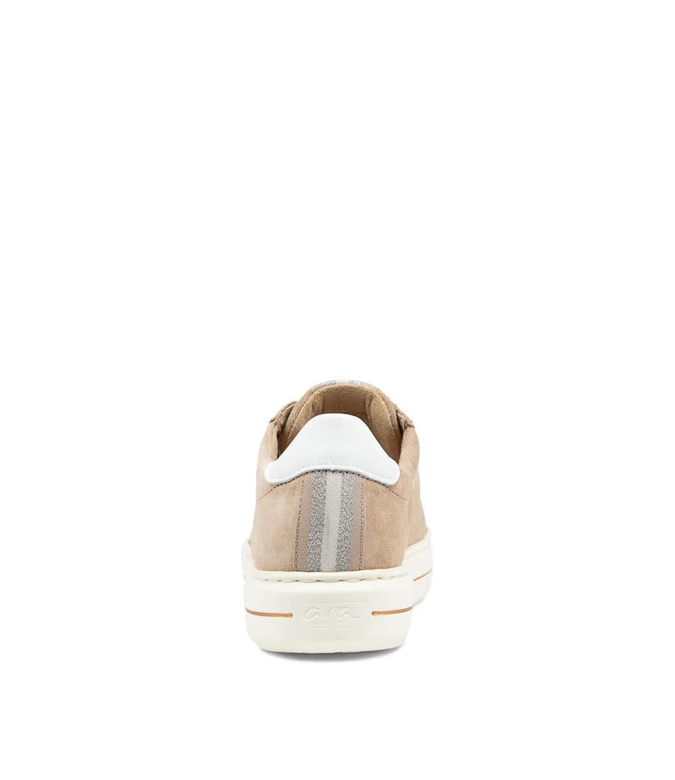 ARA Courtyard 28 Sand Suede Sneakers