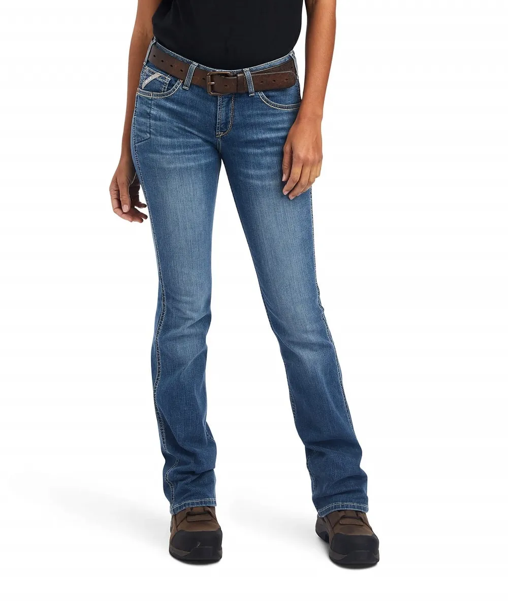 Ariat Women's Rebar Riveter Boot Cut Jean