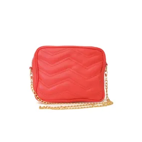 AURA CROSS BODY BAG RED