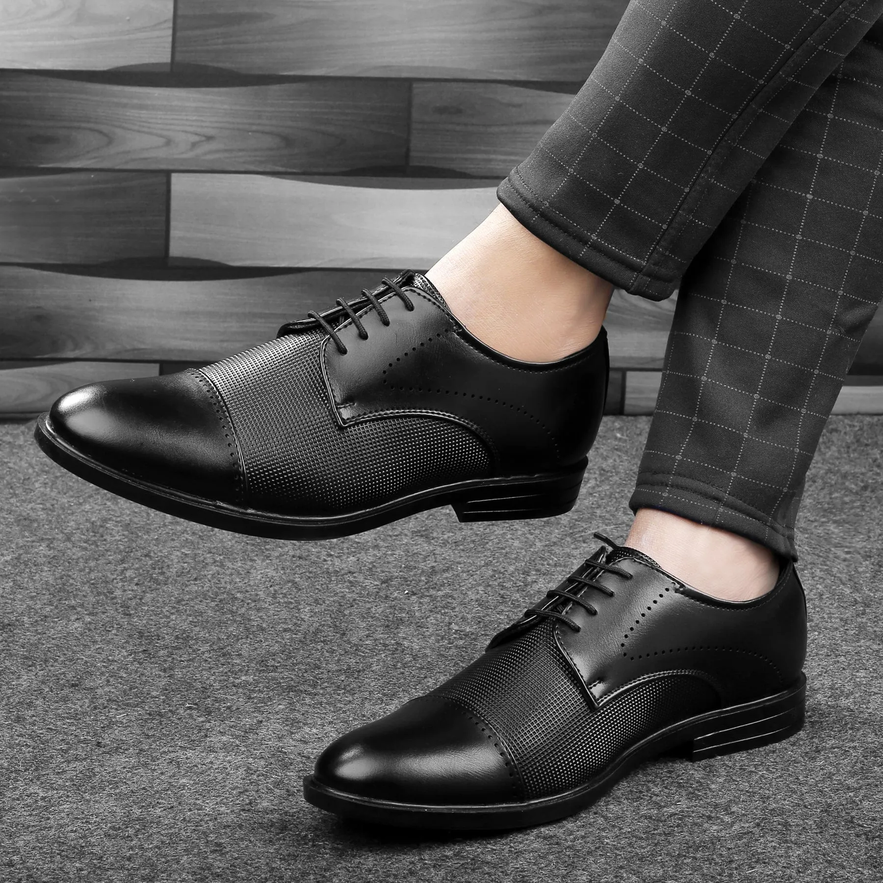 Bacca Bucci WINDSOR Formal Shoes with Superior Comfort | All Day Wear Office Or Party Lace-up Shoes