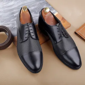 Bacca Bucci WINDSOR Formal Shoes with Superior Comfort | All Day Wear Office Or Party Lace-up Shoes