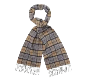 Barbour Tartan Lambswool Scarf in Dress Tartan