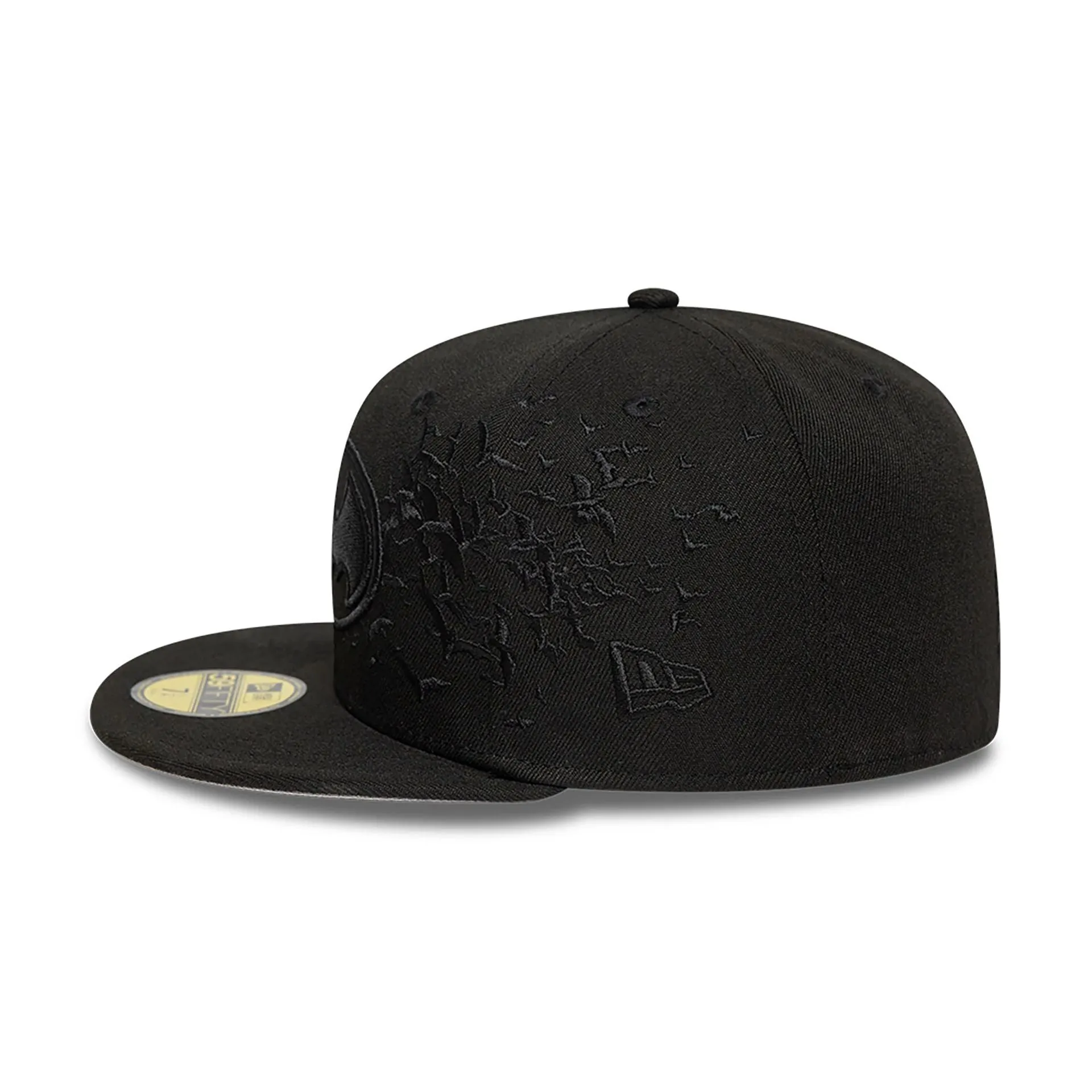 Batman Bats Black 59FIFTY Fitted Cap