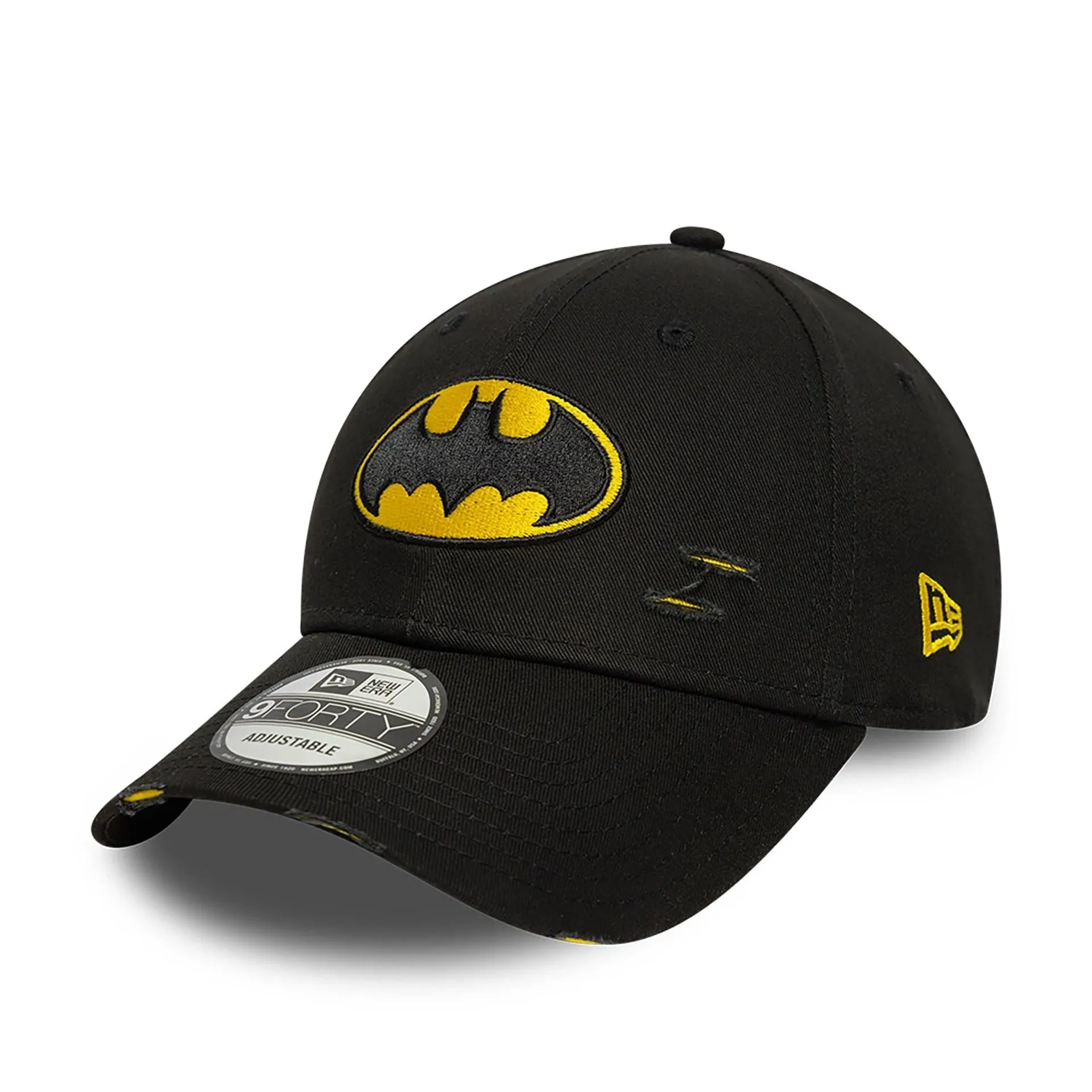 Batman Distressed Black 9FORTY Adjustable Cap