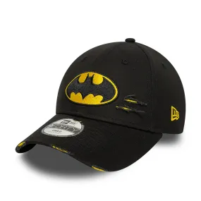 Batman Distressed Child Black 9FORTY Adjustable Cap