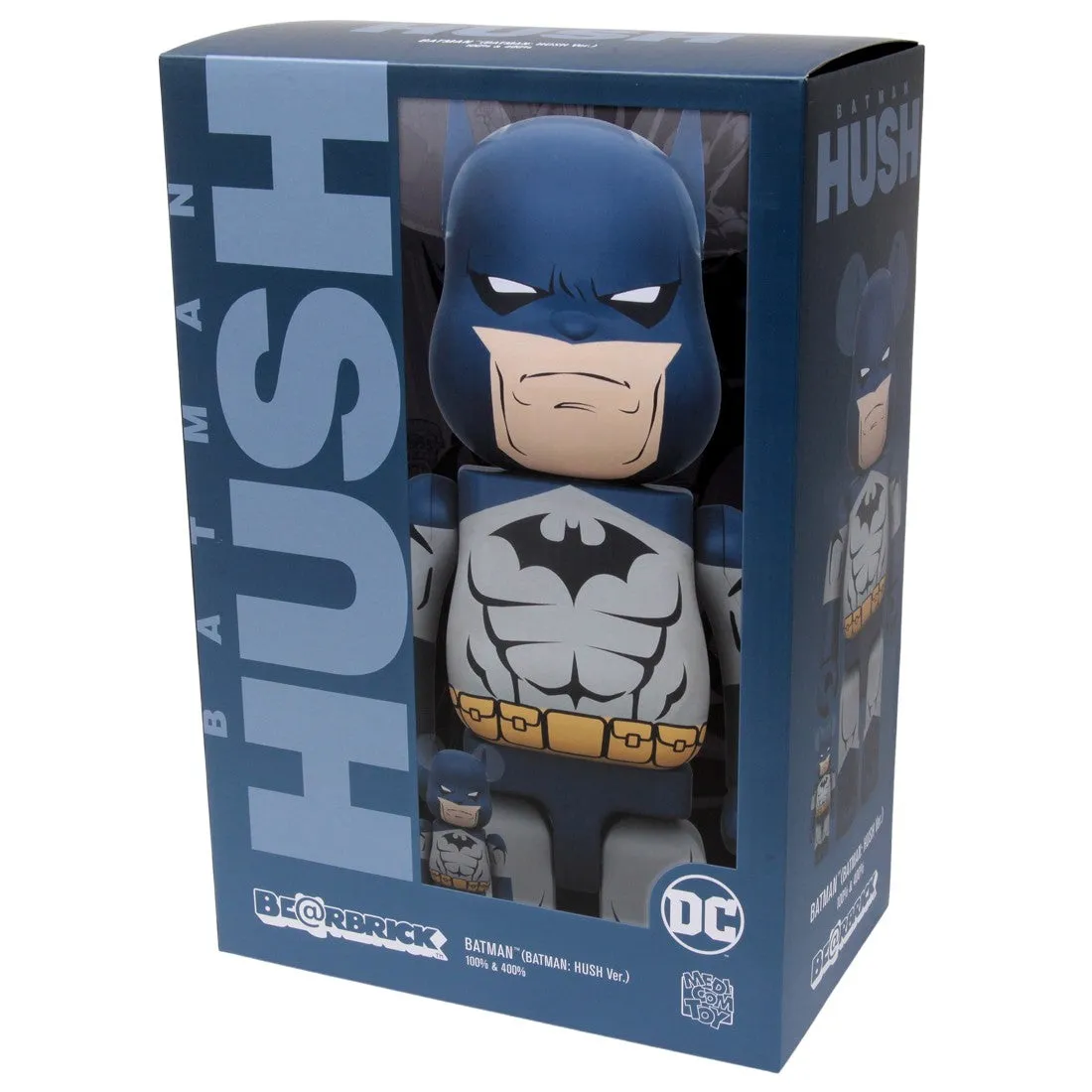 Bearbrick Batman Hush Ver. 100% & 400% Set