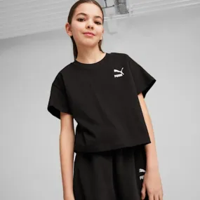 BETTER CLASSICS Tee - Girls 8-16 years | PUMA Black | PUMA SHOP ALL PUMA | PUMA 