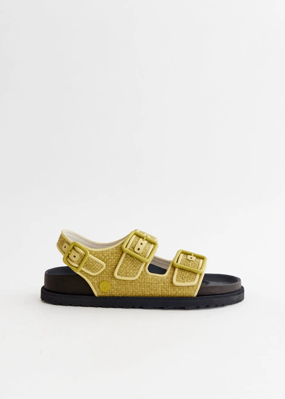 Birkenstock 1774 -  Milano Raffia Luxe Narrrow Sandals - Sandal