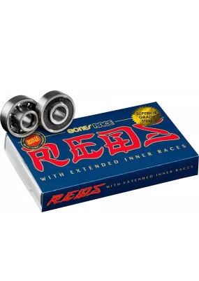 Bones Race Reds Skateboard Bearing - Set of 8