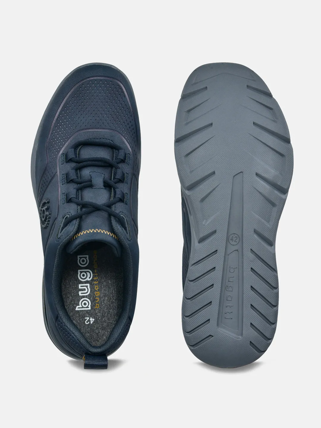 bugatti Dark Blue Sports Shoes