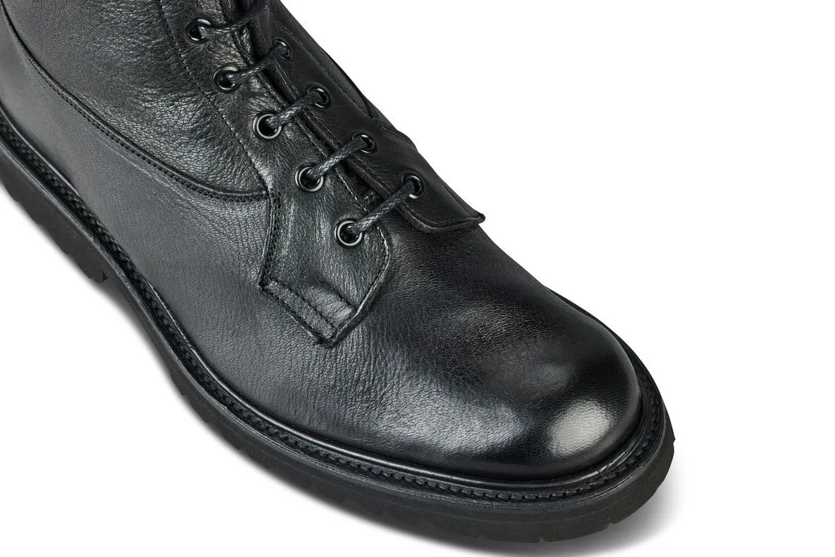 Burford Country Boot - Black Olivvia Deerskin