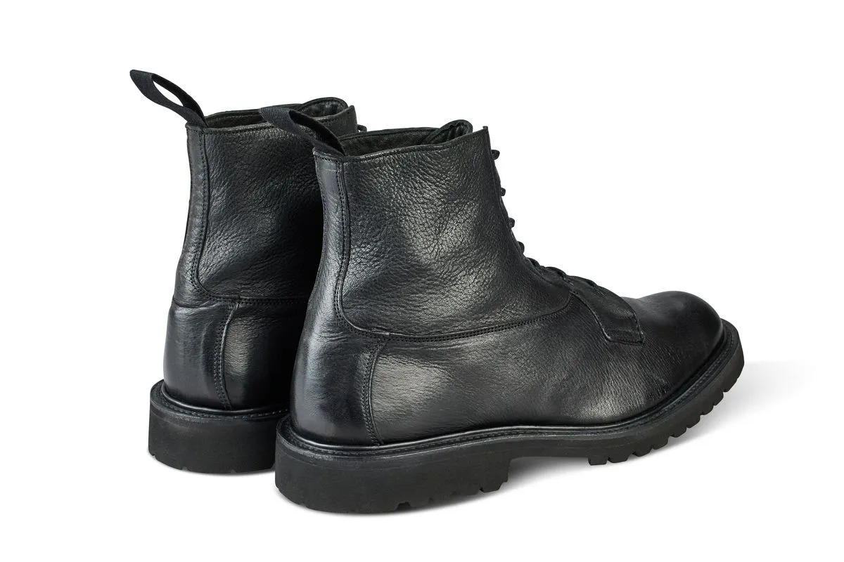 Burford Country Boot - Black Olivvia Deerskin