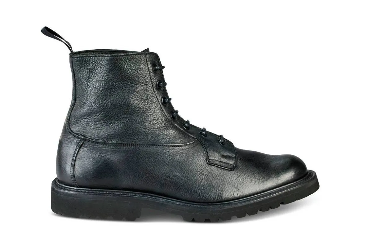 Burford Country Boot - Black Olivvia Deerskin