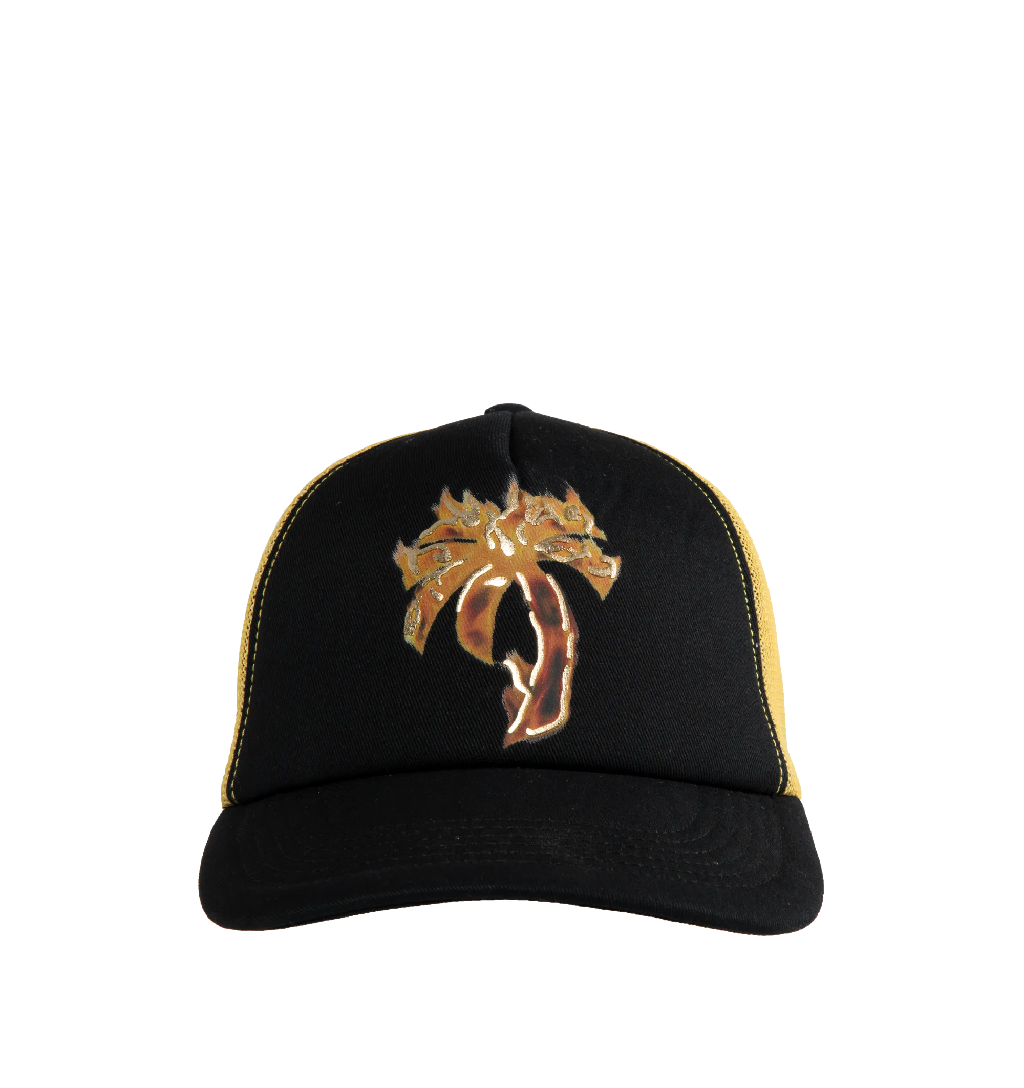 BURNING PALM TRUCKER CAP