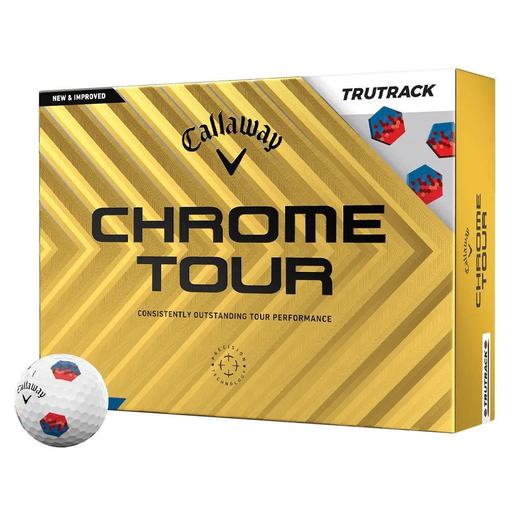 Callaway Chrome Tour TruTrack Golf Balls 2024