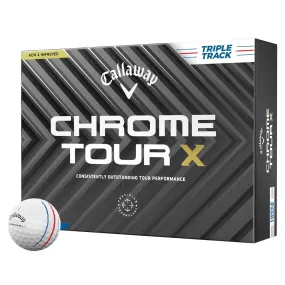 Callaway Chrome Tour X Triple Track Golf Balls 2024