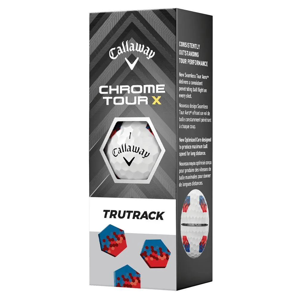 Callaway Chrome Tour X TruTrack Golf Balls 2024