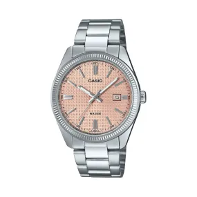 CASIO GOLF BALL LOOK DIAL - Salmon Pink