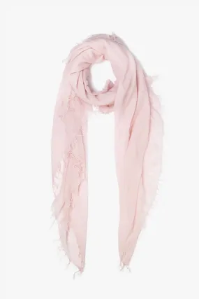 Chan Luu Cashmere & Silk Scarf in Mauve Chalk 