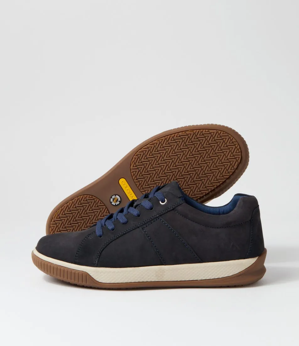 COLORADO Edo Navy Tumble Nubuck Sneakers