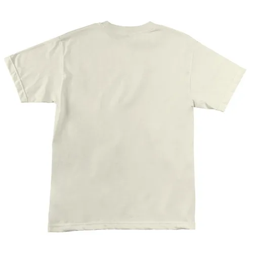 Creature Skateboards Shirt Logo Cream