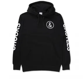 Crooks & Castles C&C Pullover Hooded Sweatshirt (Black)