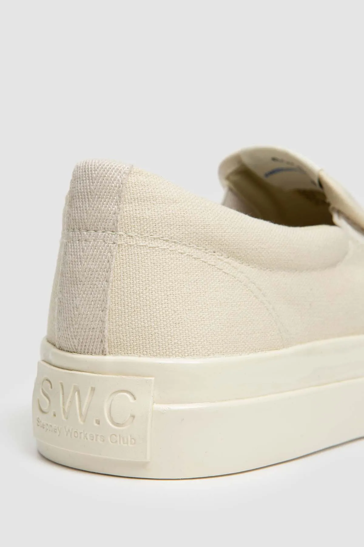 Dellow Canvas Sneakers - Raw Ecru