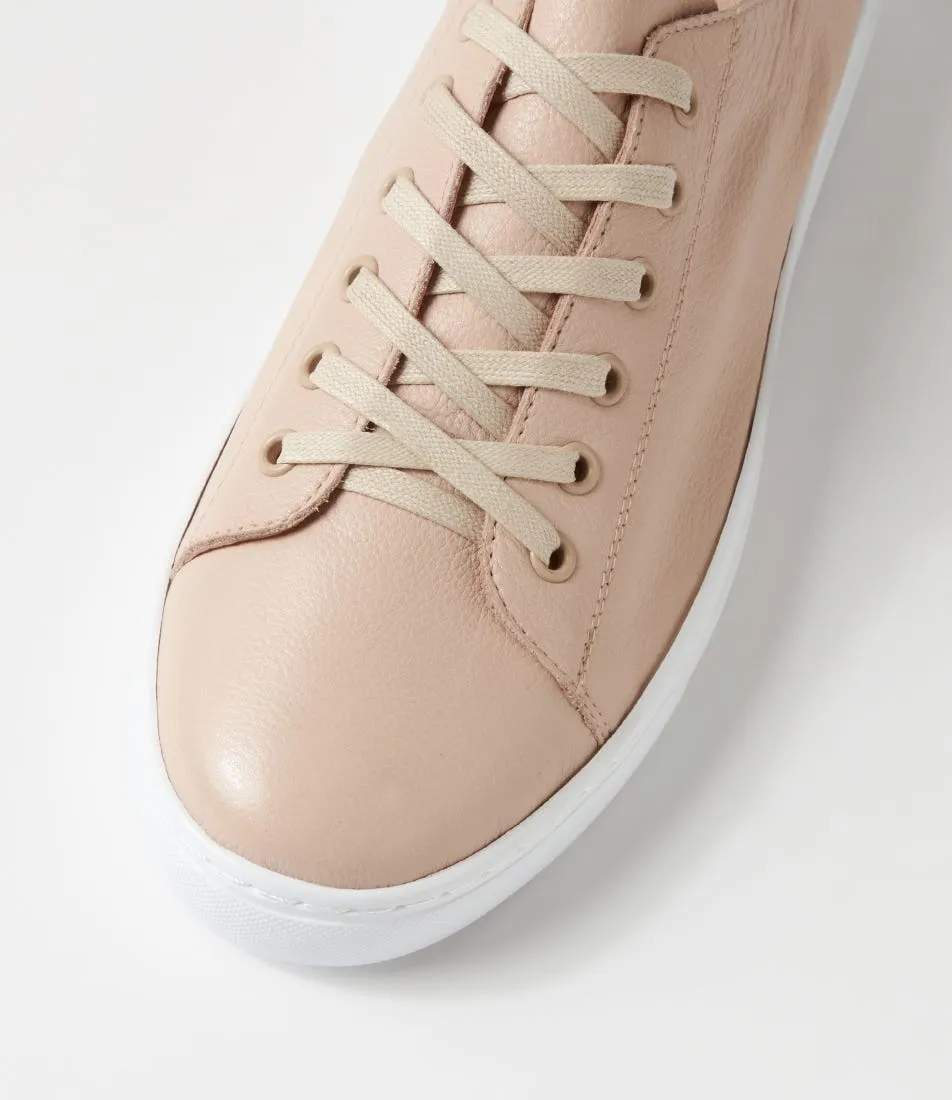 DIANA FERRARI Oaks Nude Leather Sneakers