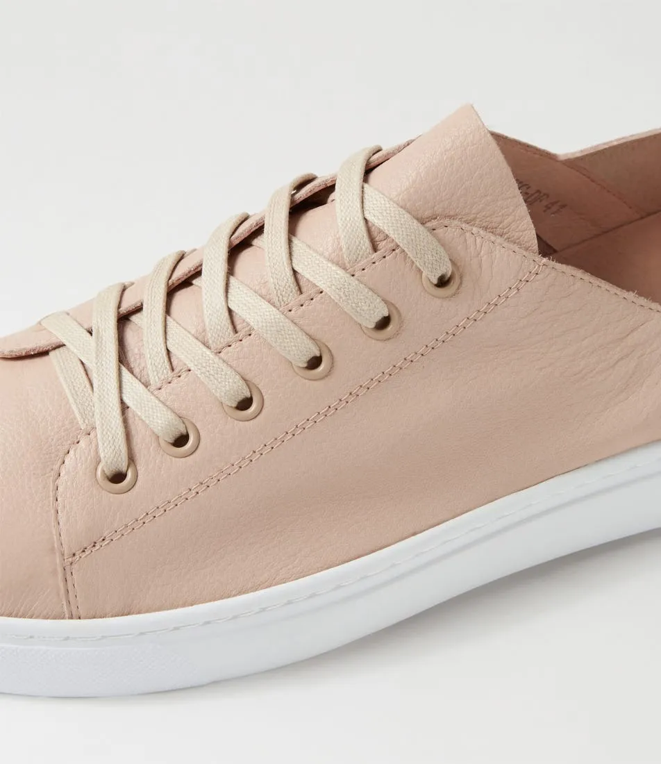 DIANA FERRARI Oaks Nude Leather Sneakers