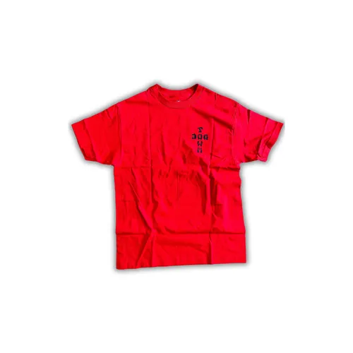 Dogtown Skateboards Shirt Cross Logo Red/Black