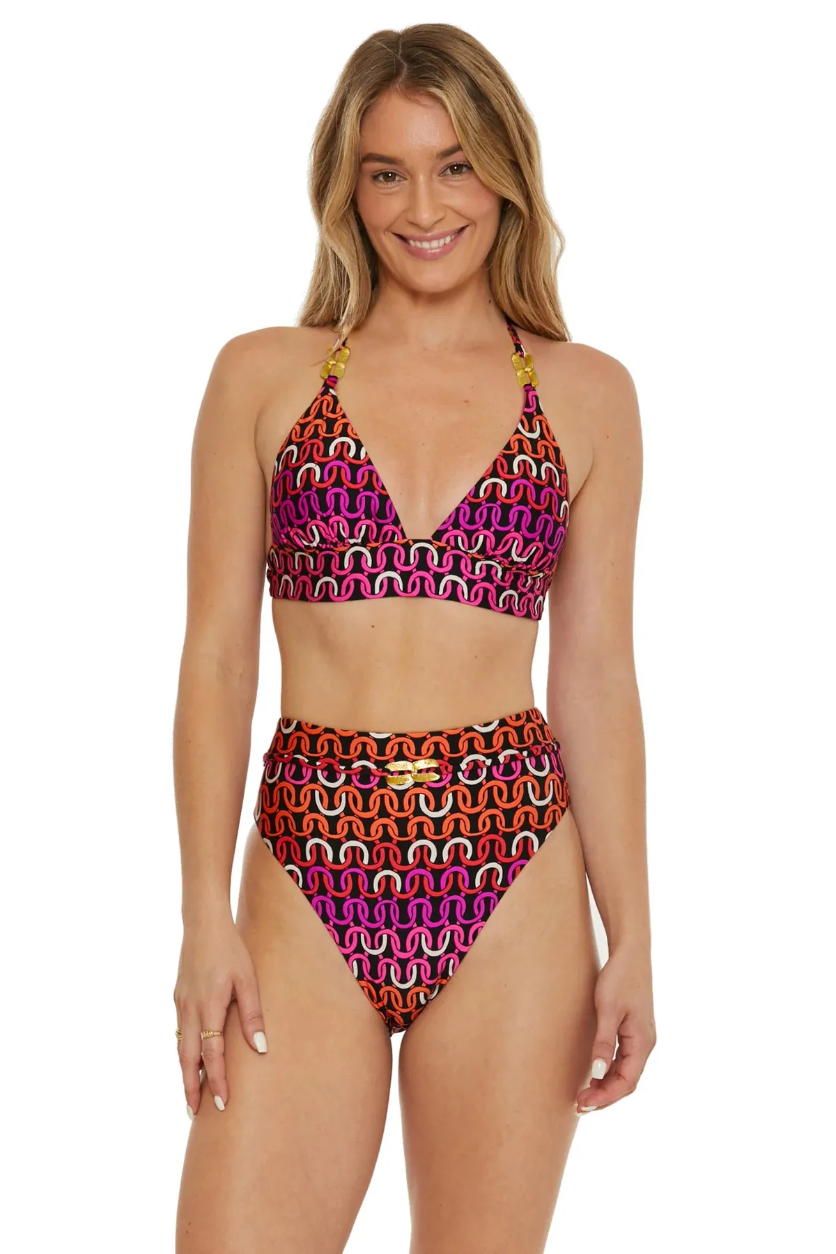 Echo Banded Triangle Bikini Top