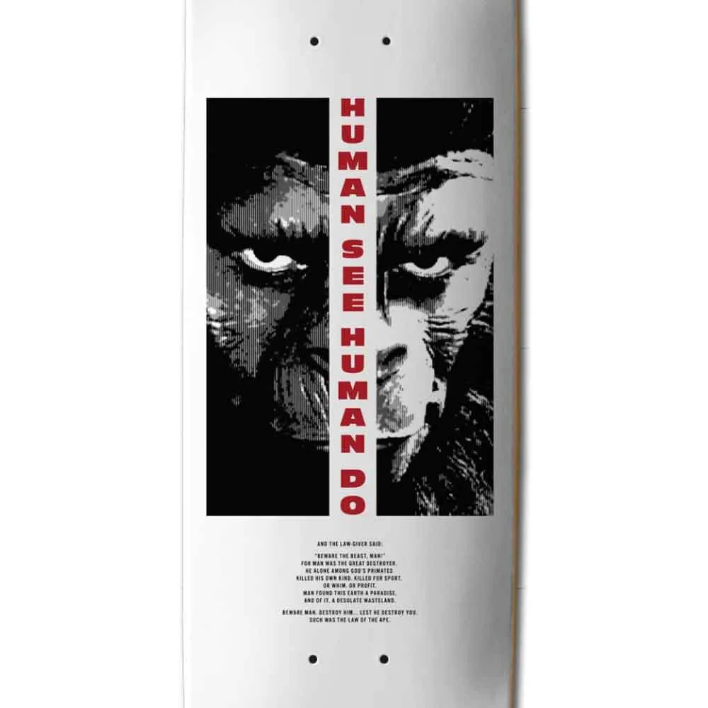 Element Planet of the Apes Arise 8.5 Skateboard Deck