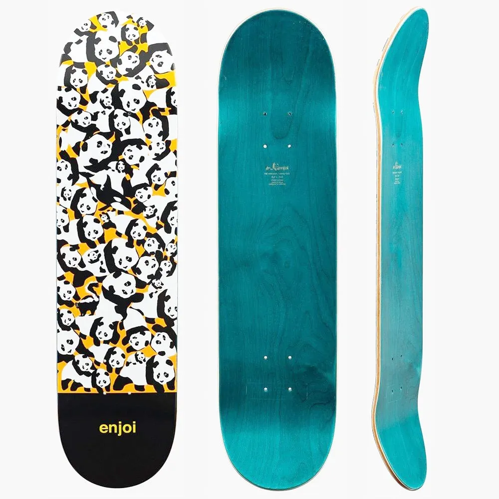 Enjoi Panda Pile Up 8" Skateboard Deck