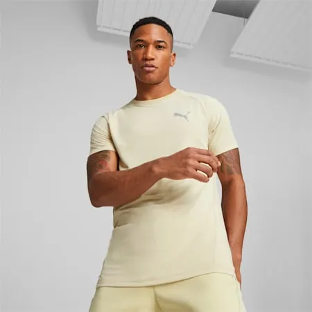 EVOSTRIPE Men's Tee | Granola | PUMA SHOP ALL PUMA | PUMA 