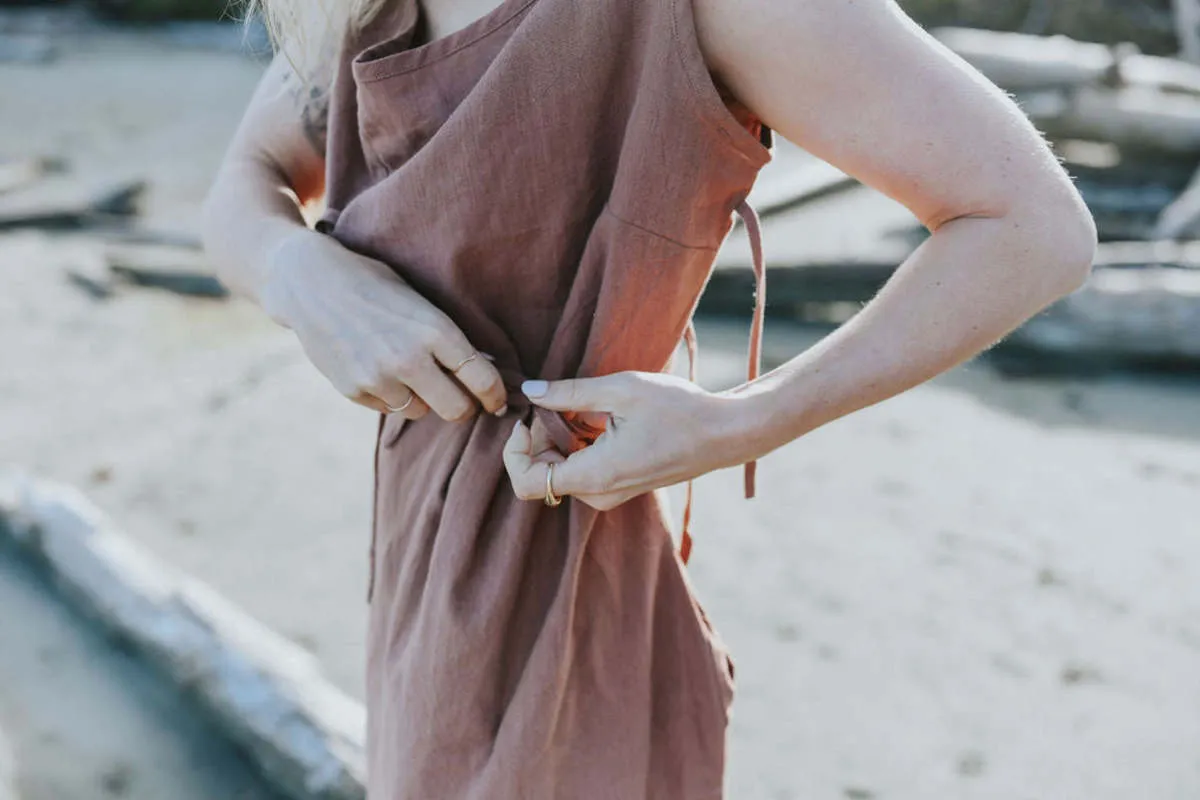 Fantine Dress - Terracotta