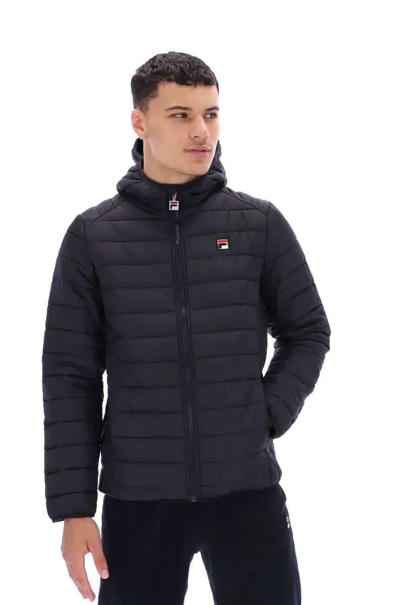 Fila Quilted Pavo Casual Jacket Black