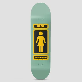 Girl 8.0 93 Til W42 Breana Geering Skateboard Deck Green