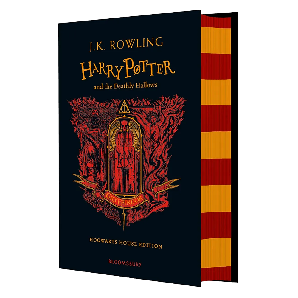 HARRY POTTER AND THE DEATHLY HALLOWS GRYFFINDOR HARDBACK