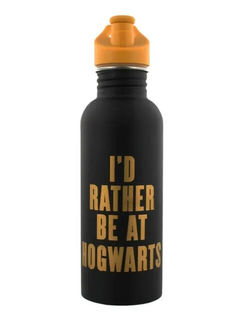 Harry Potter Canteen Water Bottle I Would Rather Be